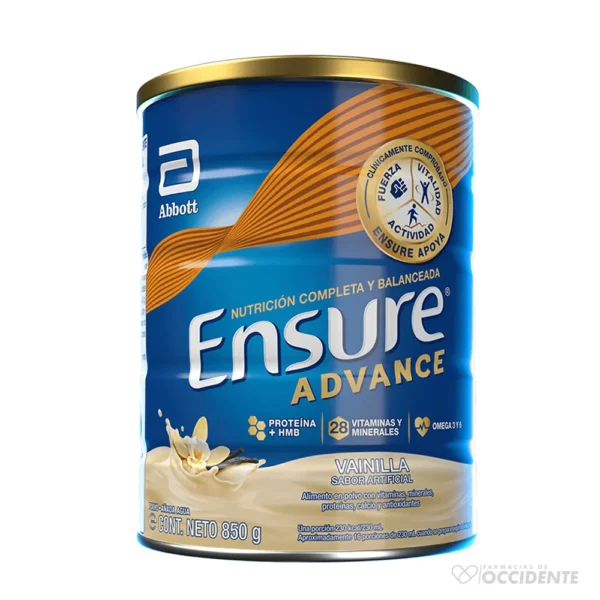 ENSURE ADVANCE HMB VAINILLA x 850G