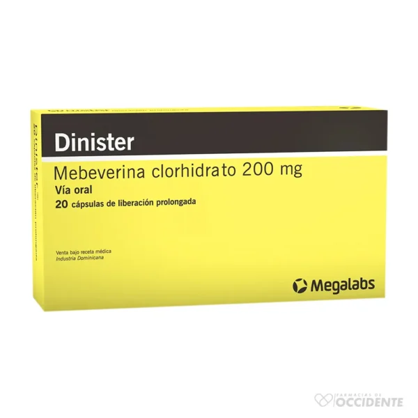 DINISTER 200 MG X 20COMPRIMIDOS