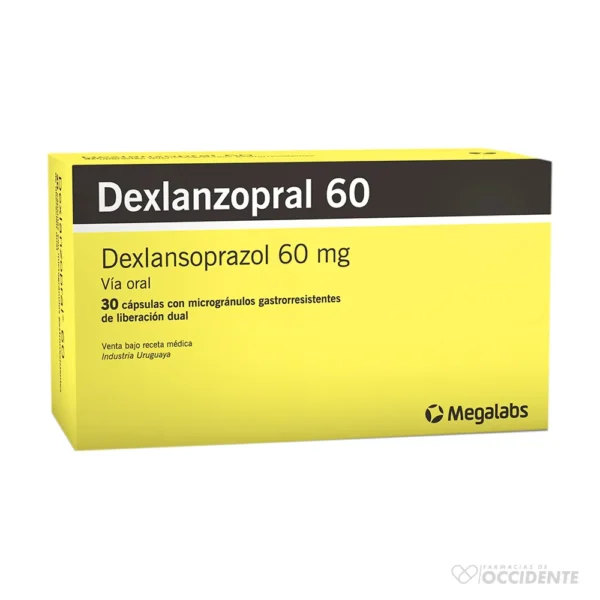 DEXLANZOPRAL DR 60MG X 30 CAPSULAS