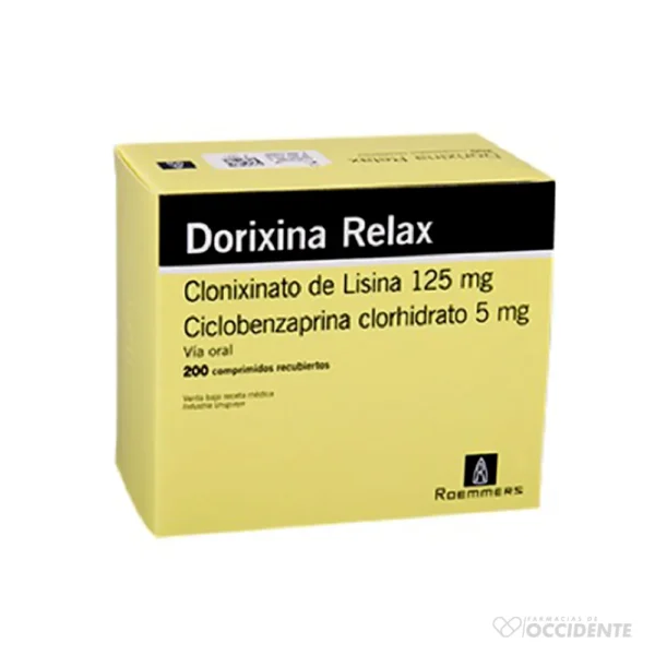 DORIXINA 125 MG X 1 (CAJA DE 200 COMP)