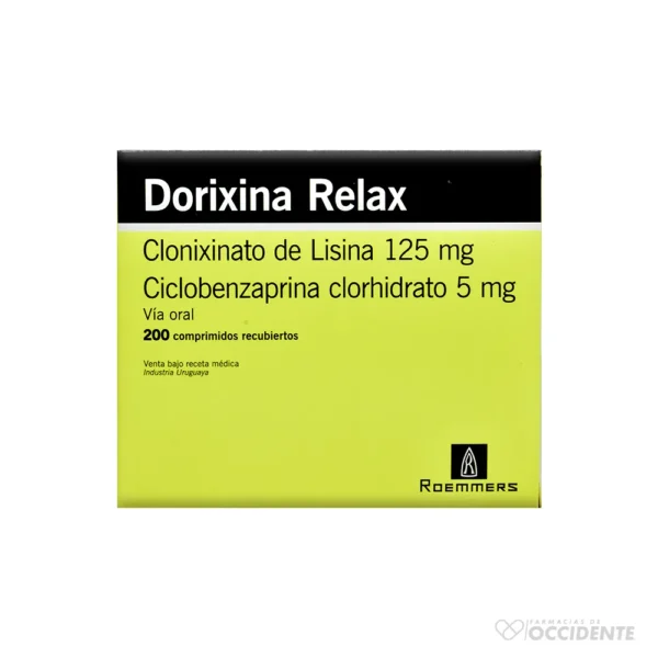 DORIXINA RELAX X 1 (CAJA DE 200 COMP)