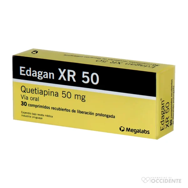 EDAGAN XR 50 MG X 30 COMPRIMIDOS LIBERACION PROLONGADA