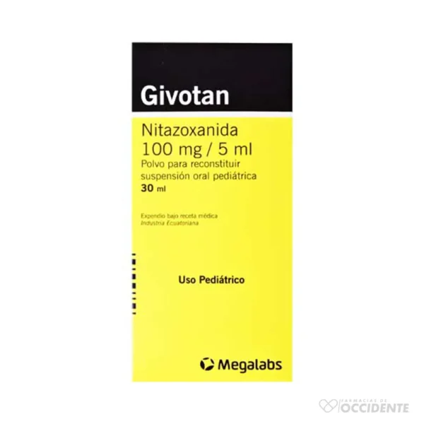 GIVOTAN SUSPENSION 100MG X 30ML