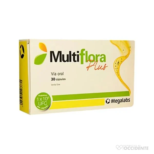 MULTIFLORA PLUS X 30 CAPSULAS