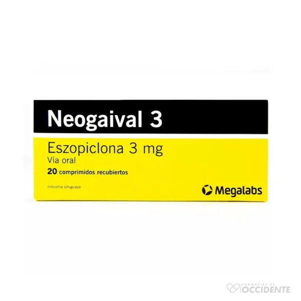 NEOGAIVAL 3 MG X 20 COMPRIMIDOS