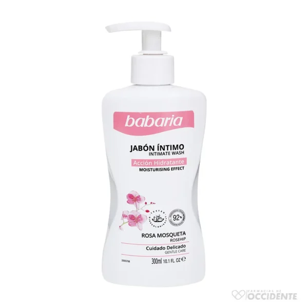 BABARIA JABON INTIMO ROSA MOSQUETA X 300ML