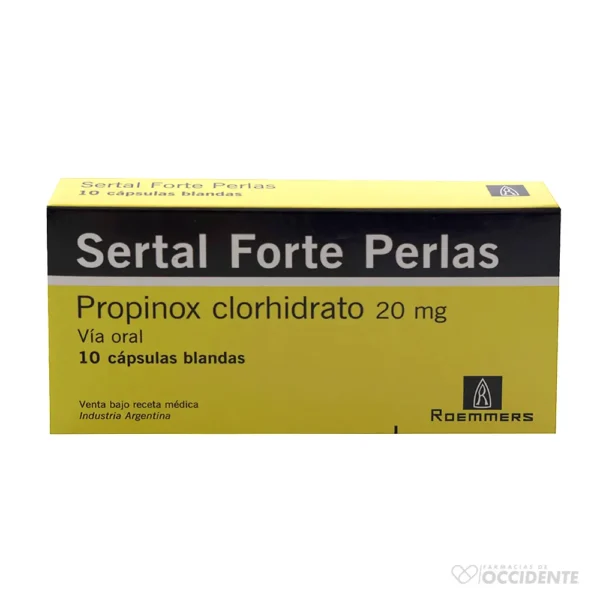 SERTAL FORTE PERLAS X 10