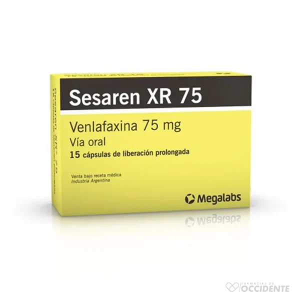 SESAREN XR 75MG X 15