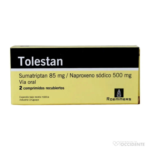 TOLESTAN 85 MG X 2 COMPRIMIDOS