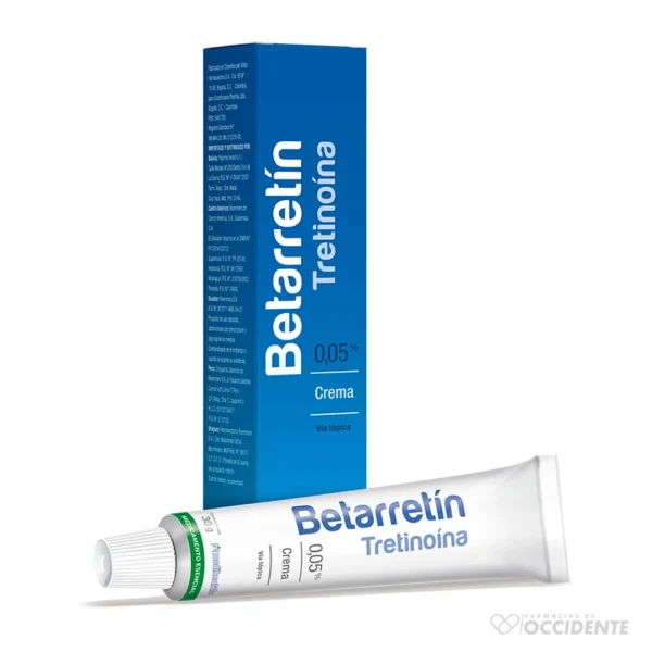 BETARRETIN 005% CREMA. TUBO 30 GR