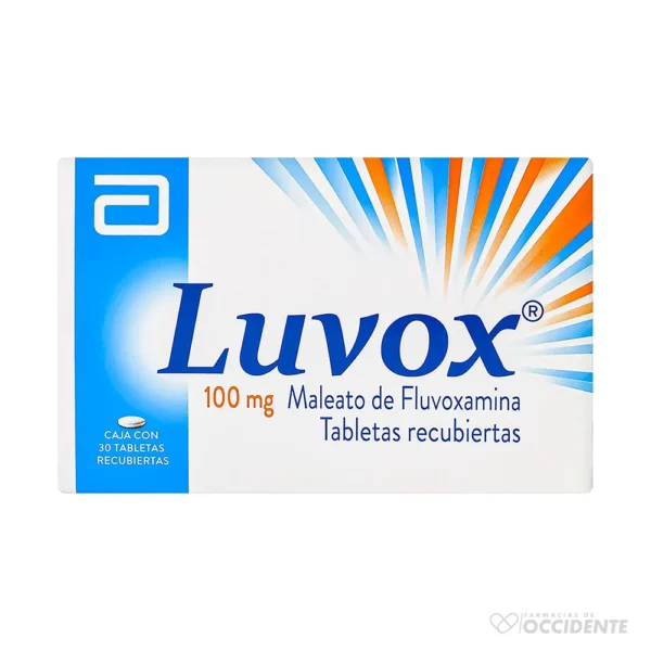 LUVOX 100 MG X 30 TABLETAS