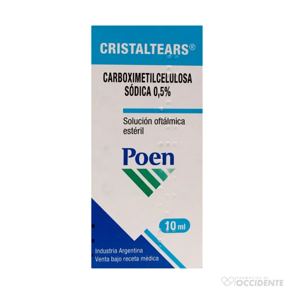 CRISTALTEARS 0.50% 10 ML GOTAS OFTALMICAS