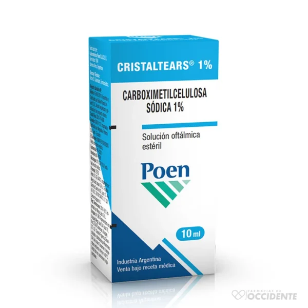 CRISTALTEARS 1% X 10ML