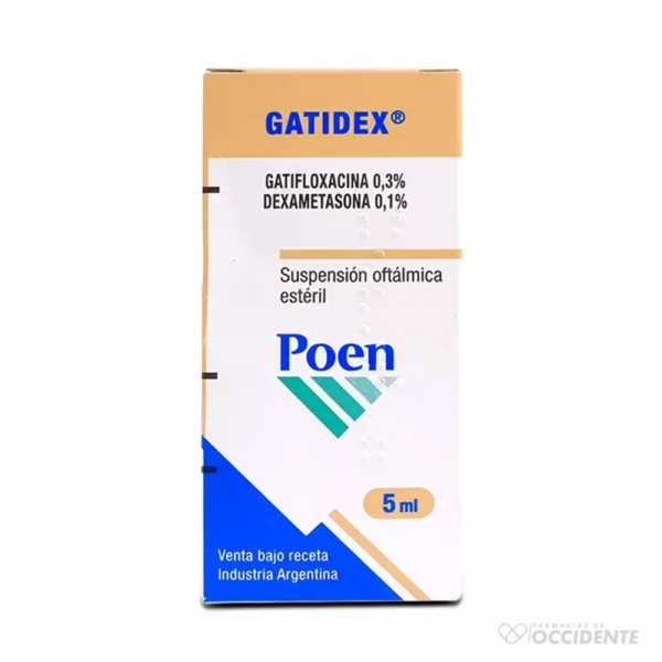 GATIDEX 3 1 MG X 5ML