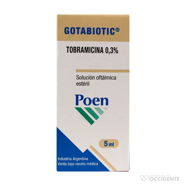 GOTABIOTIC 03% SOLUCION OFTALMICA