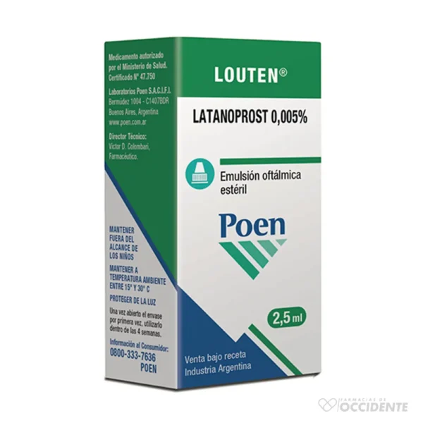 LOUTEN 0.005% SOLUCION OFTALMICA X 2.5ML