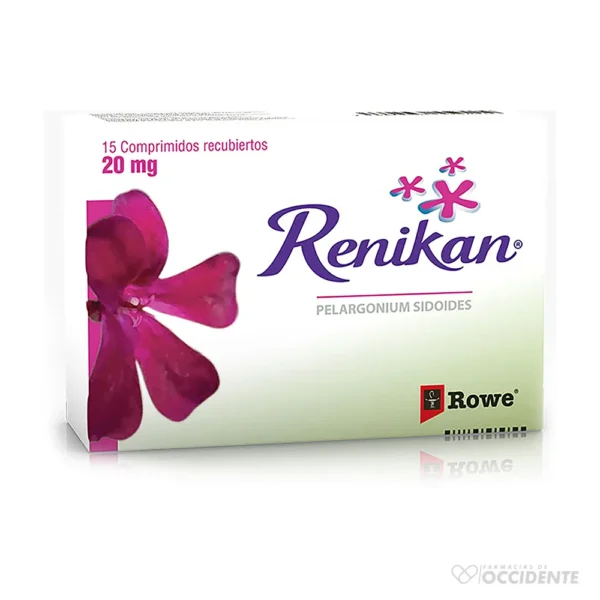 RENIKAN 20MG X 15 COMPRIMIDOS EXENTO DE IVA