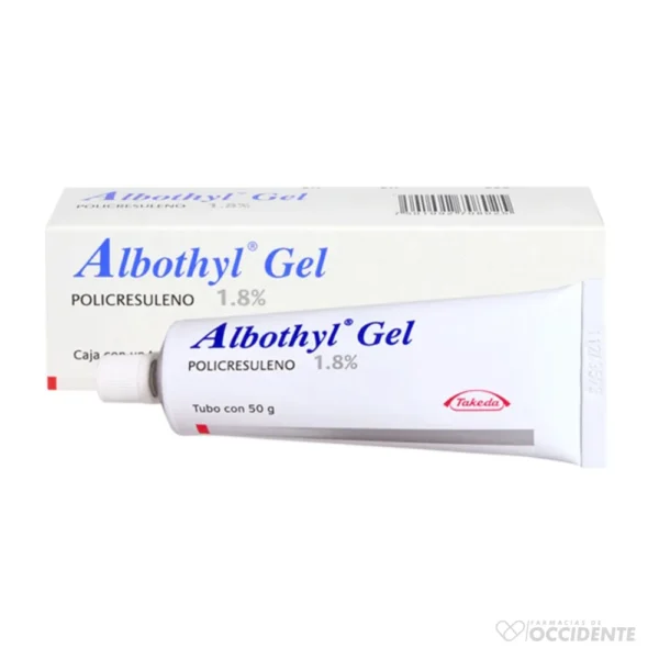 ALBOTHYL 1.8 MG/100 GEL X 50 GRAMOS