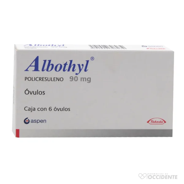 ALBOTHYL 90 MG OVULOS X 6