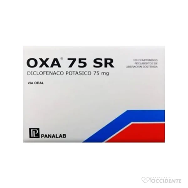 OXA 75 SR X 1 COMPRIMIDO (CAJA DE 100)