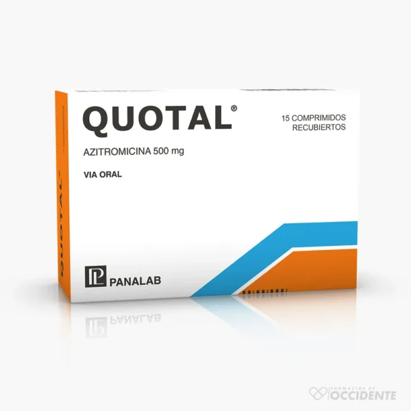 QUOTAL 500 MG X 15 COMPRIMIDOS