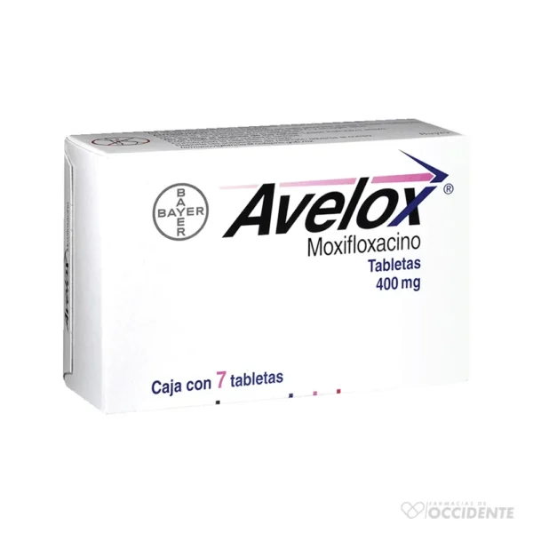 AVELOX COMPRIMIDOS 400MG X UNIDAD (CAJA 20)