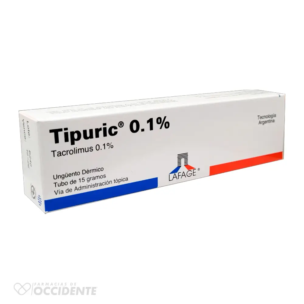 TIPURIC 0.1% X 15 GRS.