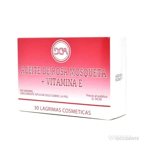 ACEITE ROSA MOSQUETA VITAMINA E LAGRIMAS X10 (CAJA 3 BLISTER) (CONAMEP)