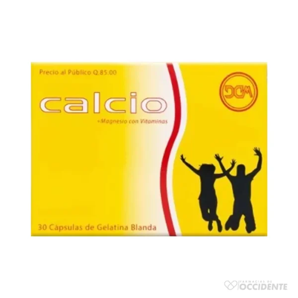 CALCIO MAGNESIO VITAMINAS X30 CAPS (CONAMEP)