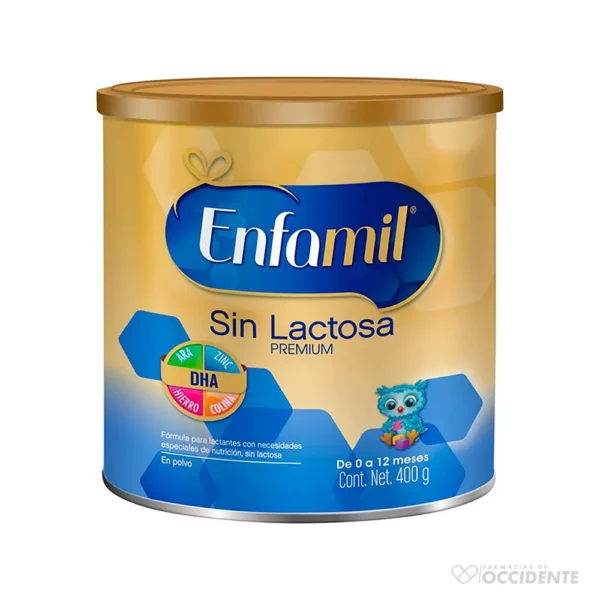 ENFAMIL SIN LACTOSA PROMENTAL x 400g