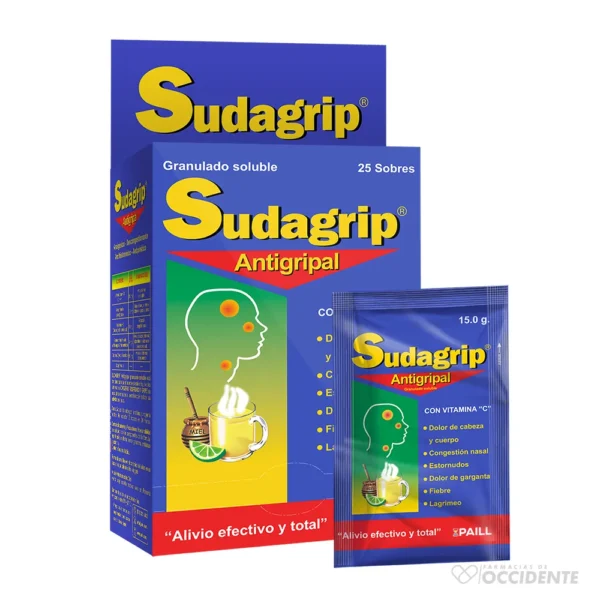 SUDAGRIP SOBRES X 1 UNIDAD (CAJA DE 25 SOBRES)