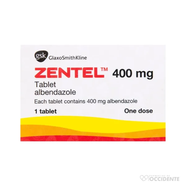 ZENTEL 400MG X 1 TAB