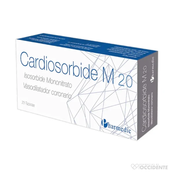 CARDIOSORBIDE M20 TABLETAS X 30