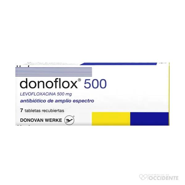 DONOFLOX 500MG X 7 TABLETAS