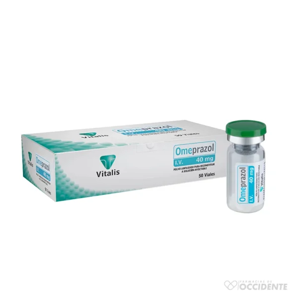 OMEPRAZOL VIAL 40MG (VITALIS)