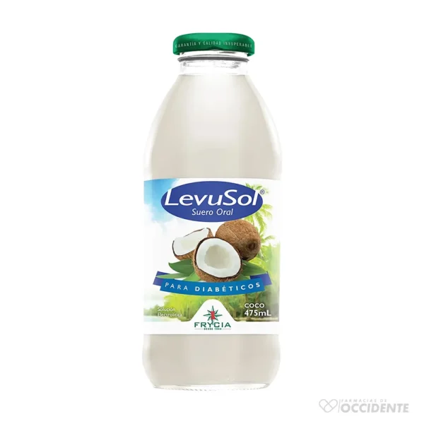 LEVUSOL SOL ORAL P/DIAB COCO X 475 ML VIDRIO