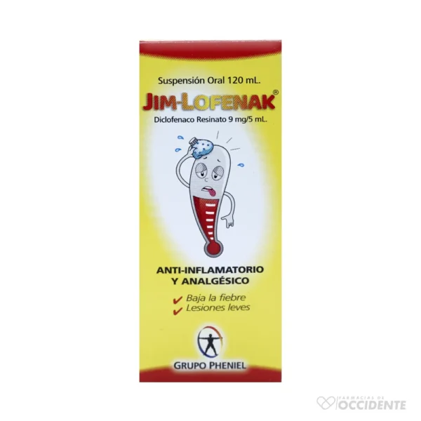 LOFENAK DICLOFENACO SUSPENCION 120ML