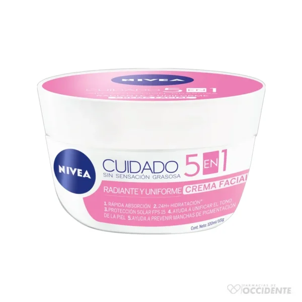 NIVEA CR CUIDADO ACLARADO NATURAL X 50ML