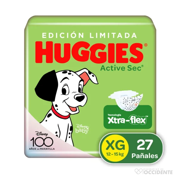 HUGGIES ACTIVE SEC JBO XL X 27