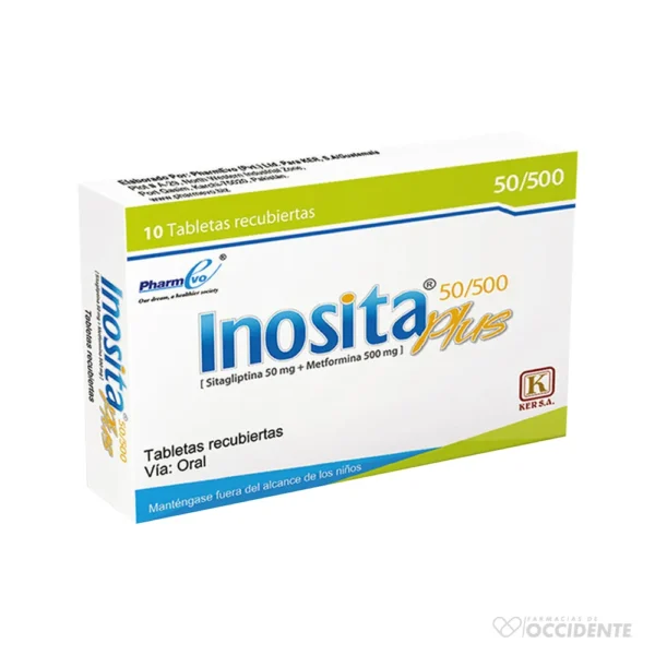 INOSITA PLUS TABLETAS 50MG/500MG X 28