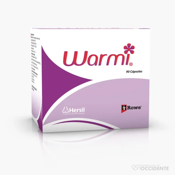 WARMI CAPSULAS 10MG/500MG X 90