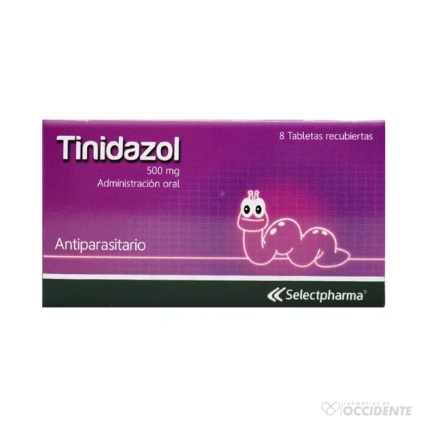 TINIDAZOL 500mg TABLETA CAJA*8 (SELECTPHARMA)