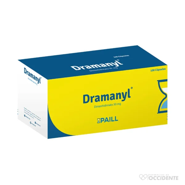 DRAMANYL CAPSULAS X 1 (CAJA DE 100 UNIDADES)