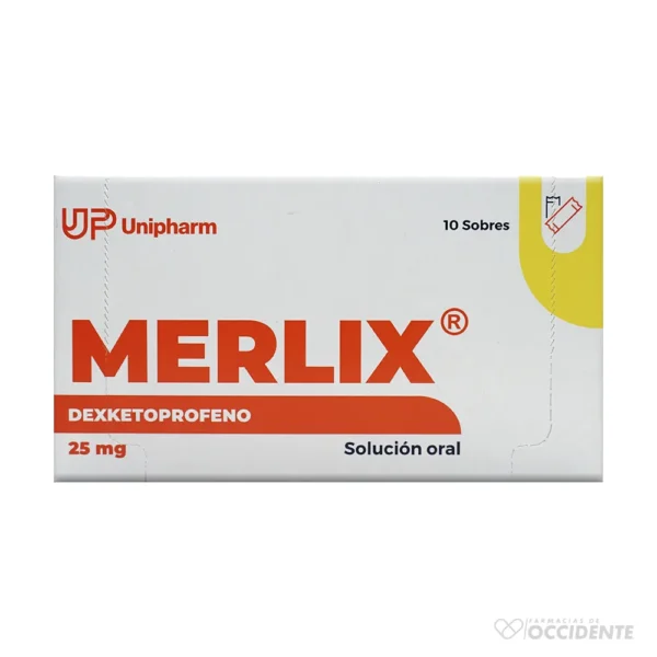 MERLIX SOL. ORAL 25MG X 1 (CAJA 10)