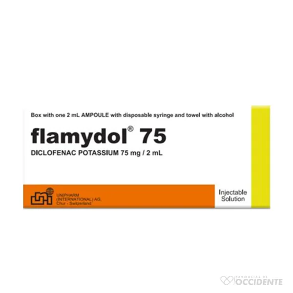 FLAMYDOL AMPOLLA X 1 SUELTA (CAJA DE 100)