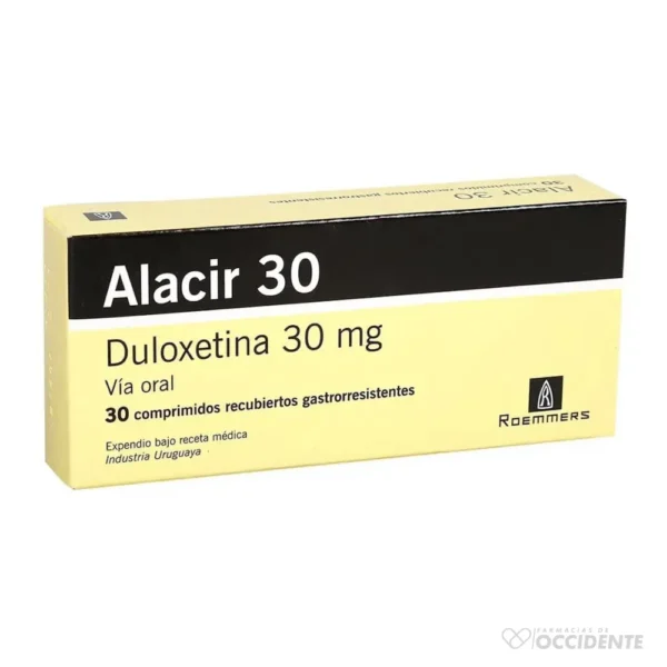 ALACIR 30 MG X 30 COMPRIMIDOS REC