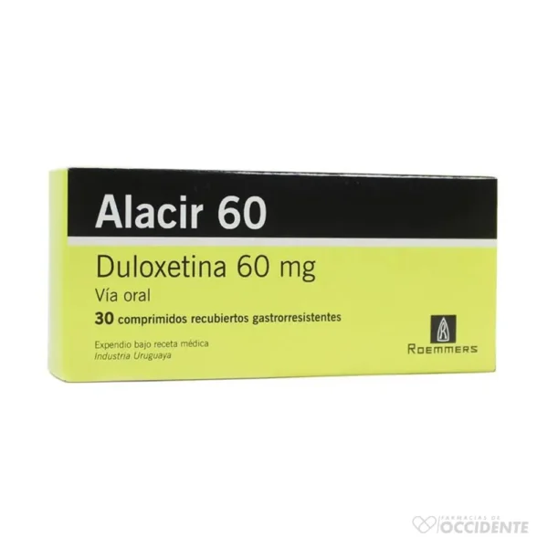 ALACIR 60 MG X 30 COMPRIMIDOS