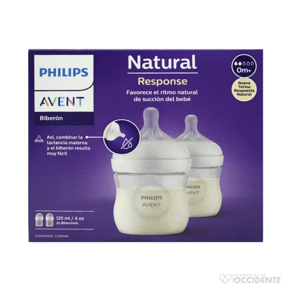 PACHA AVENT NATURAL RESPONSE X 4OZ (0M ) (DUO) (Blanca)