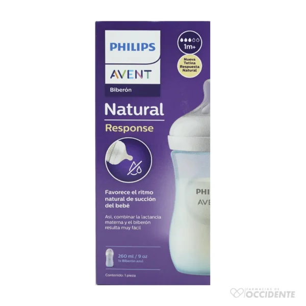 PACHA AVENT NATURAL RESPONSE X 9OZ (1M ) (Celeste)