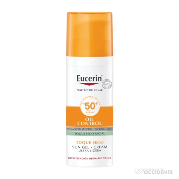 EUCERIN PROTECTOR SOLAR FPS50 TOQUE SECO x 50ML